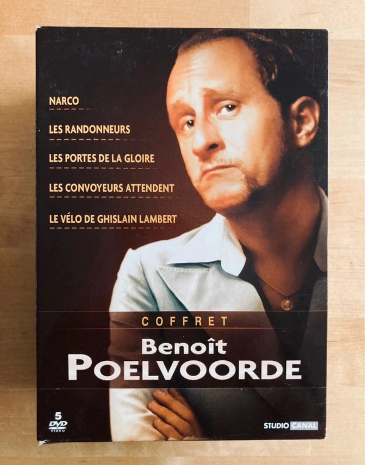 Coffret DVD Benoît Poelvoorde 5 films.